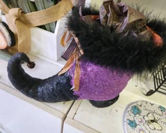 Halloween Witch Shoe - Spooky!