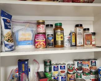 Seasonings, Food and Cleaning Products! Oh, and Plastics too!