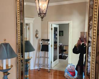 Beveled Framed Mirror 