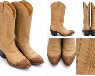 Colagem de Botas Country Vintage