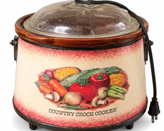 Panela eletrica rustica Country Crock