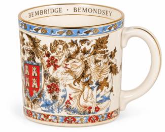 Caneca Heraldica Vintage Bembrigde Bermondsey