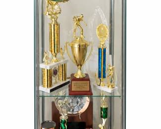 Vitrine de Trofeus de Boliche