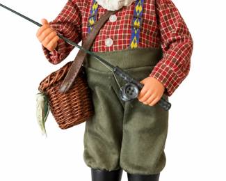 Boneco Pescador de Barba Branca