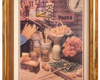 Relogio Rustico de Cozinha Italiana