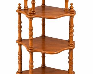 Etagere de Canto em Madeira Classica