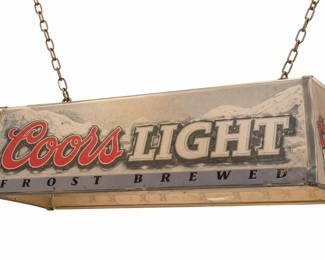 Placa Vintage Suspensa Coors Light