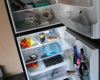 inside of refrigerator