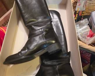 modern boots and shoes