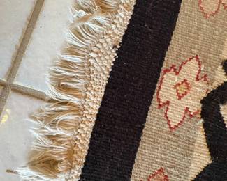 Huge Kilim rug, vintage, measures 10' x 14'