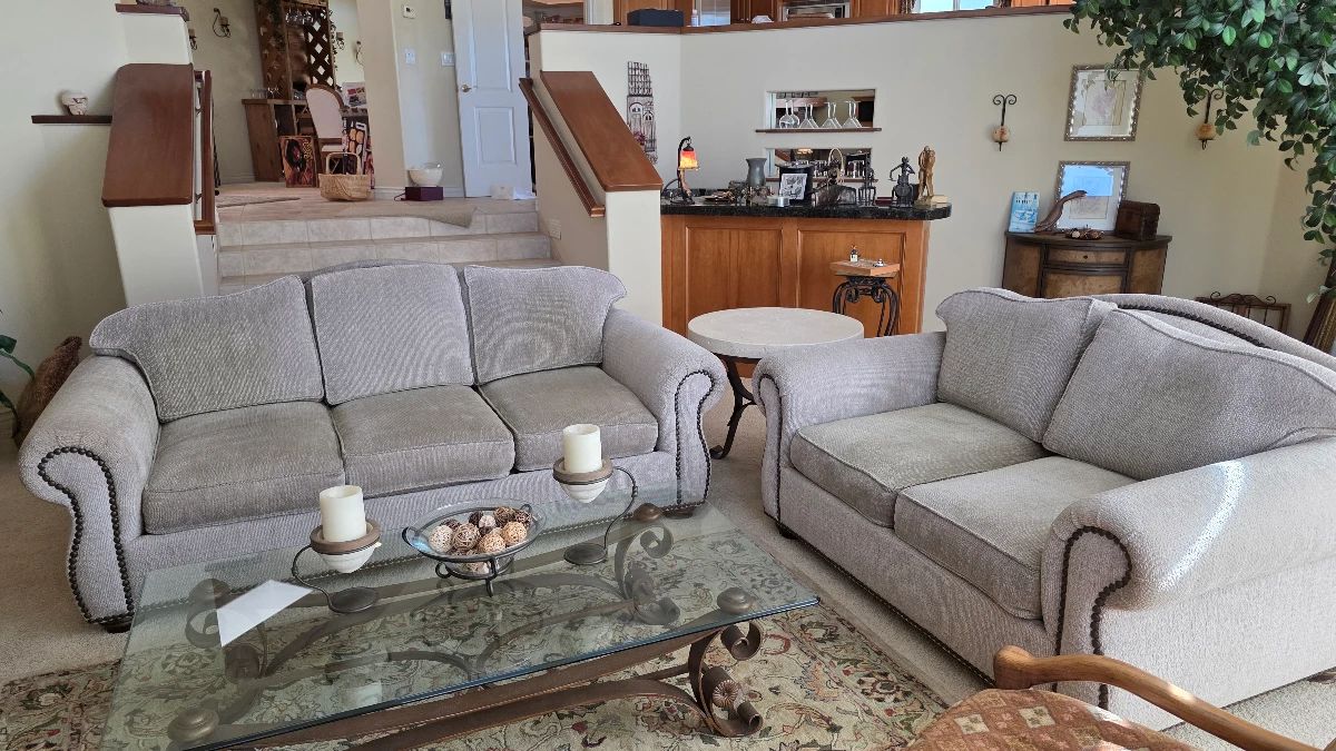 Sofa and Loveseat (non-smoking no-kids home)