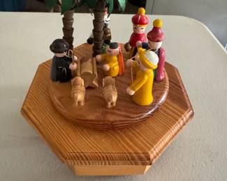 Nativity music box