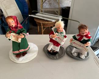 Vintage carolers