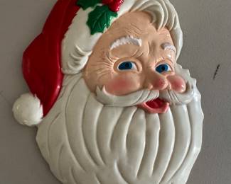 1990s light up Santa decoration