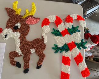 Rudolph and candy canes