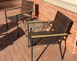 Outdoor Chairs (New) & Table