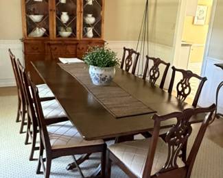 Dining set & china cabinet
