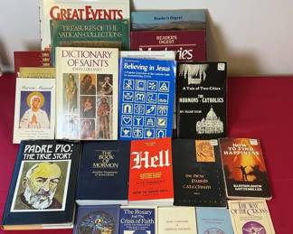 Assortment of Christian Books and Booklets