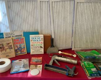 Home Improvement Tools, Books and Guides, and AC Filters