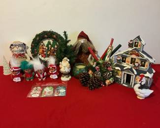 Assortment of Christmas Decor