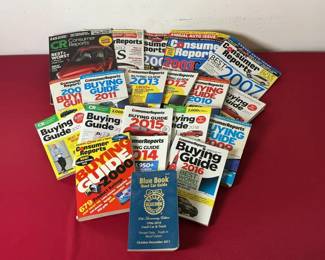 Assortment of Consumer and Buyers Guides
