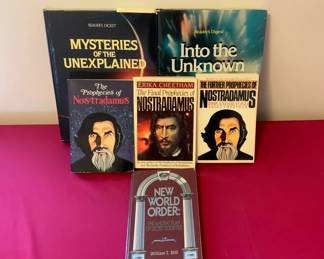 Nostradamus Books and Other NonFiction Books