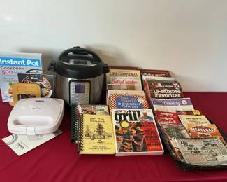 Cooking Appliances and Cookbooks