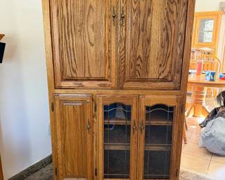 Wood Entertainment Center