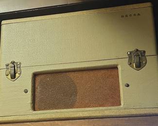 Decca Portable Record Player
