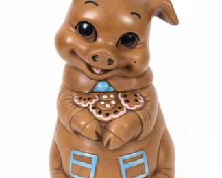 Twin Winton Style Pig Cookie Jar