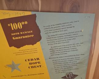 Caswell-Runyan Cedar Hope Chest