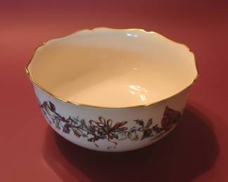 Lenox Winter Greetings Scalloped Serving Bowl
