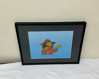 Lot 1: All Dogs Go To Heaven Production Cel