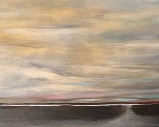 Abstract Expressionist Oil Painting