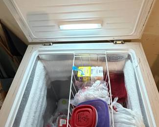 White Chest Freezer