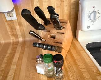 Generic Kitchen Knife Block Set
