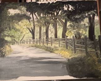 Original Landscape Oil Painting on Canvas