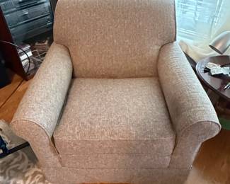 Upholstered Club Armchair
