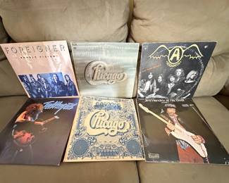 Vintage vinyl albums