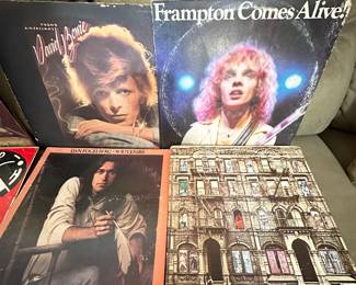 Vintage vinyl albums