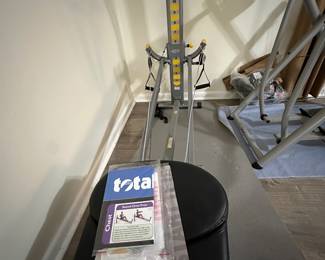 Total gym exercise equipment