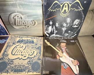 Vintage record albums