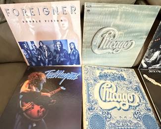 Vintage vinyl albums