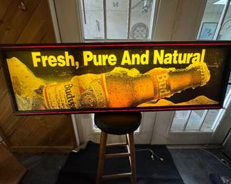 Collectible beer signs