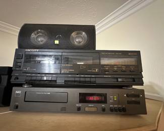 Vintage stereo equipment
