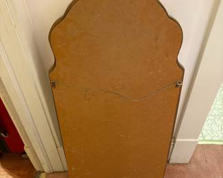 R13 - $30. Wall mirror. Measures 17.5" x 39".  Very good vintage condition