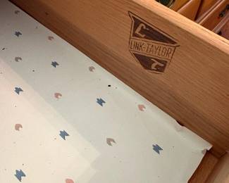 R4 -  $225. Link Taylor dresser with mirror. 11 drawers all slide easily. Measures 62" x 20" x 34.5". With mirror 68.5" tall. Very good vintage condition.