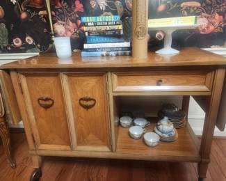Vintage Thomasville drop leaf server