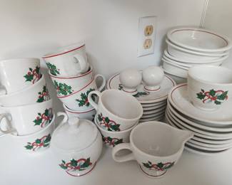 Fiesta Christmas dishes
