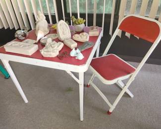 Children's folding table and chairs